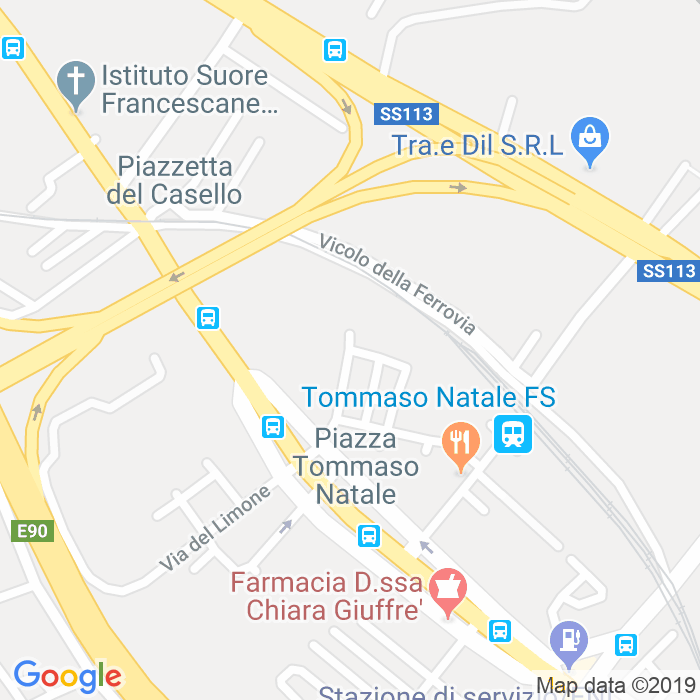 CAP di Piazza Rossi a Palermo