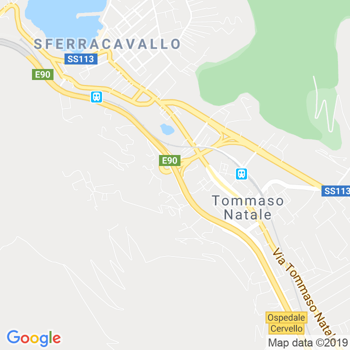 CAP di Via Pietro Calandra a Palermo