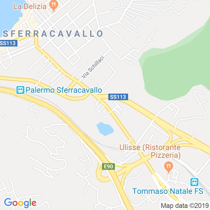 CAP di Via Sferracavallo a Palermo