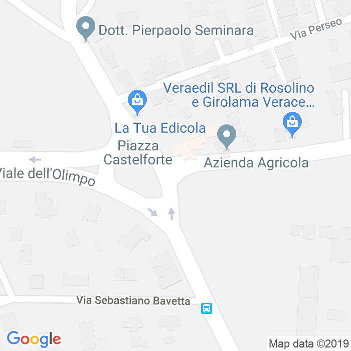 CAP di Piazza Castelforte a Palermo