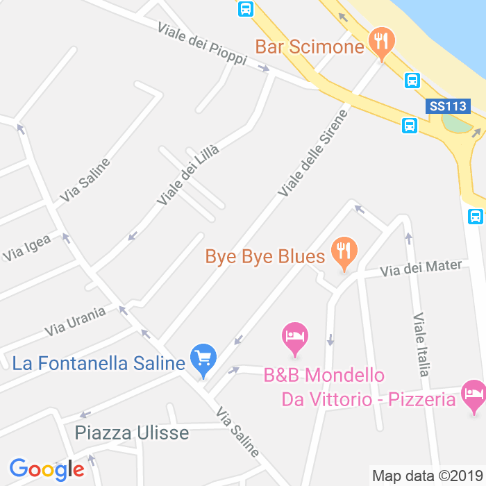 CAP di Viale Delle Sirene a Palermo