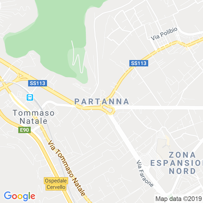 CAP di Partanna Mondello a Palermo