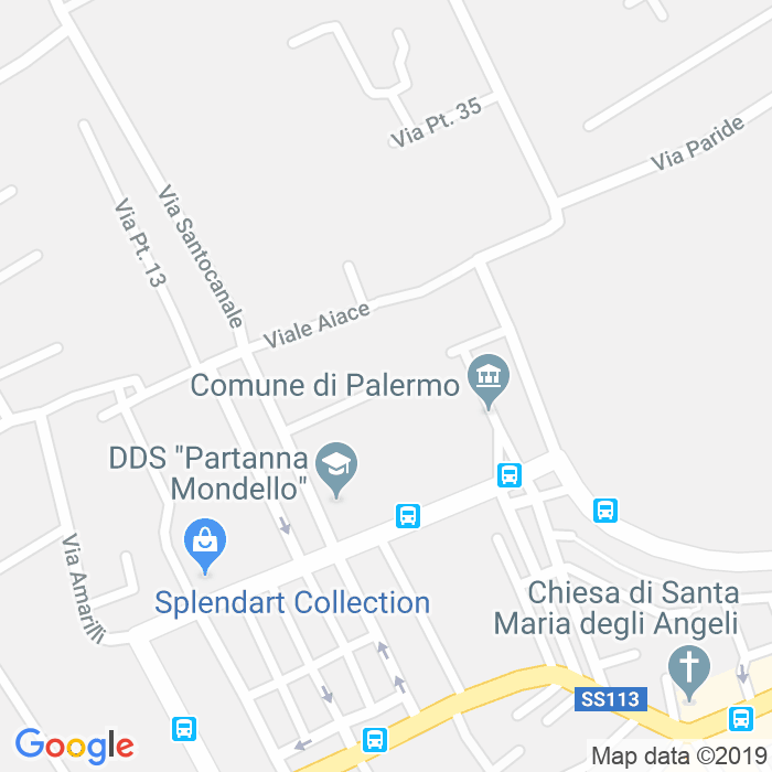 CAP di Via Callia a Palermo