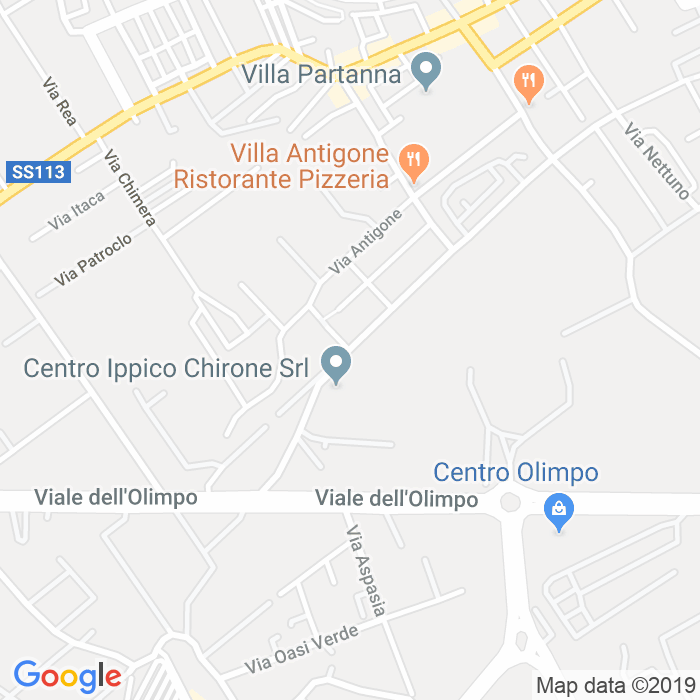 CAP di Via Chirone a Palermo