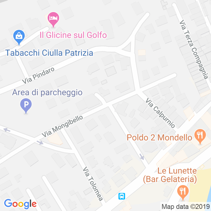 CAP di Via Mongibello a Palermo