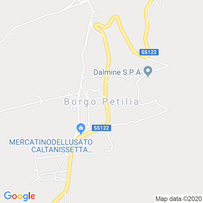 CAP di Borgo Petilia a Caltanissetta