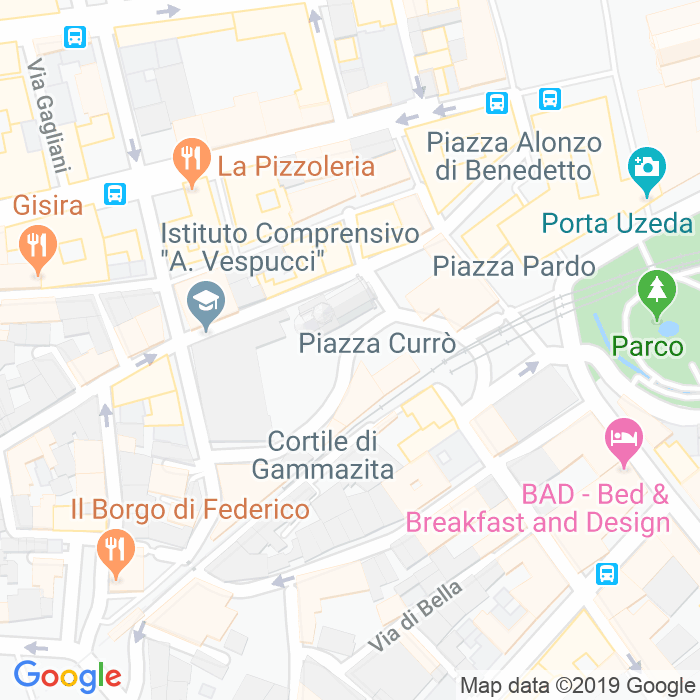 CAP di Piazza Curro a Catania
