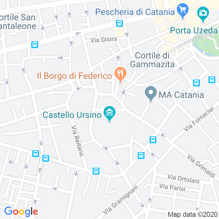 CAP di Piazza Federico Di Svevia a Catania