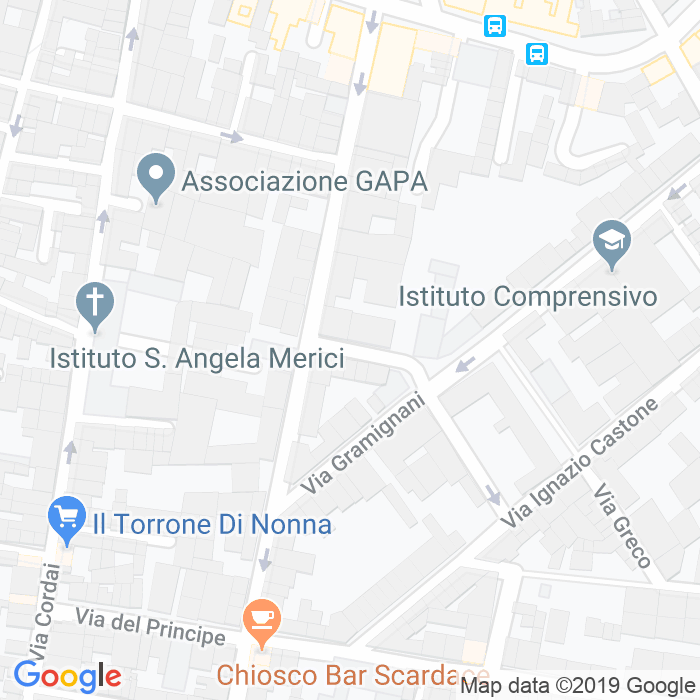 CAP di Via Alberti a Catania