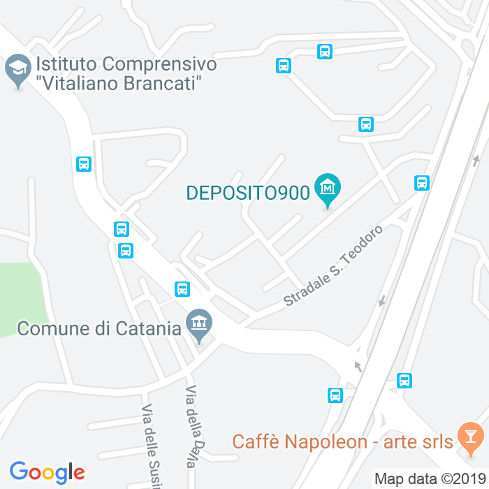 CAP di Via Del Geranio a Catania