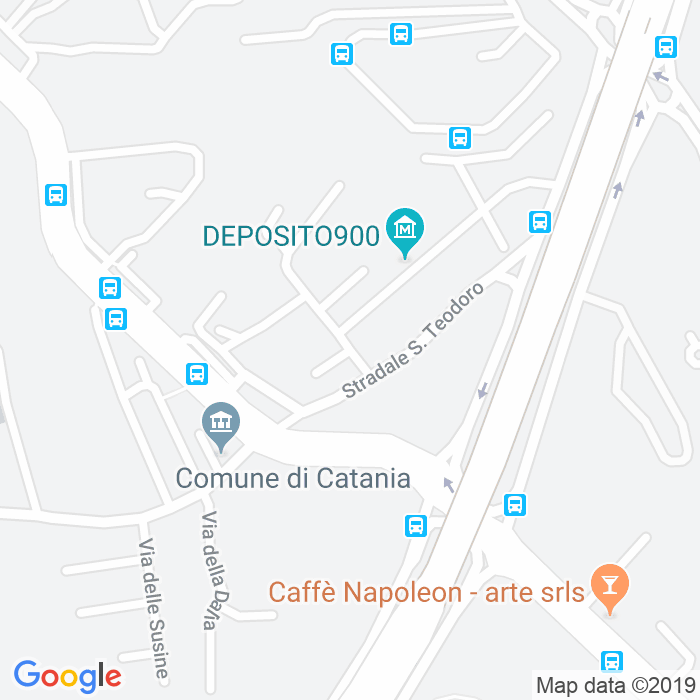 CAP di Via Del Gladiolo a Catania