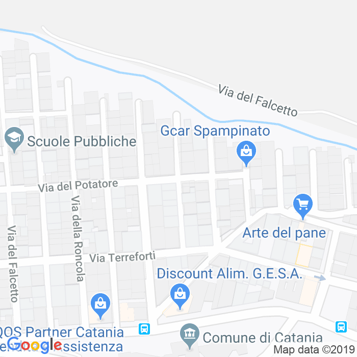 CAP di Via Dell Anitra a Catania