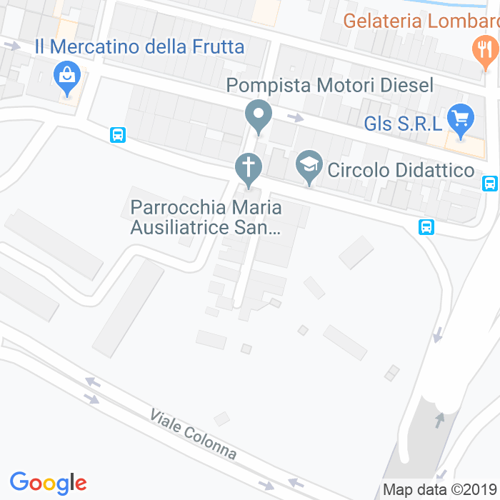 CAP di Via Della Frutta a Catania