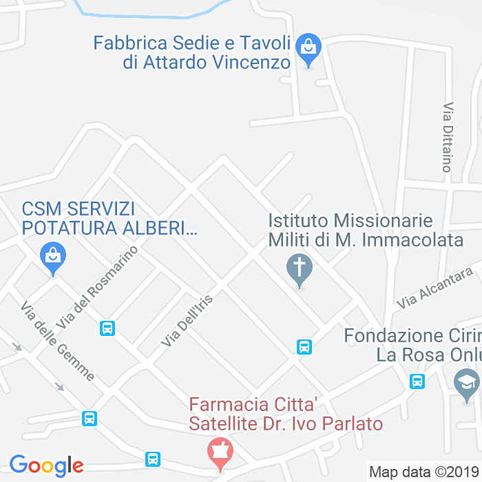 CAP di Via Della Rondine a Catania