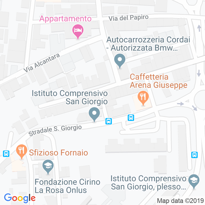 CAP di Via Della Siepe a Catania