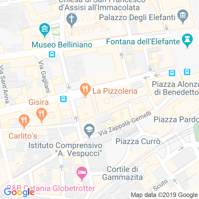CAP di Via Enotera a Catania
