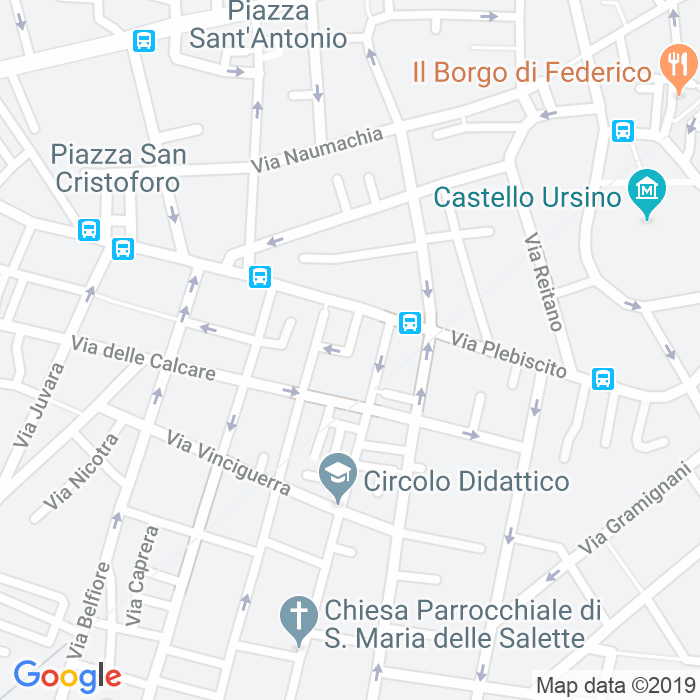 CAP di Via Fra'Diavolo a Catania