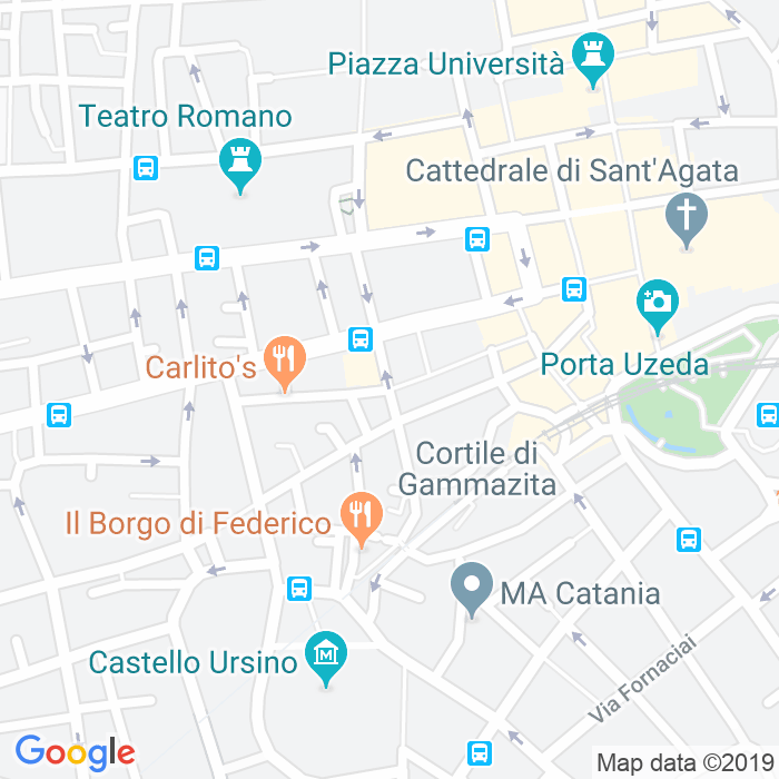 CAP di Via Gisira a Catania