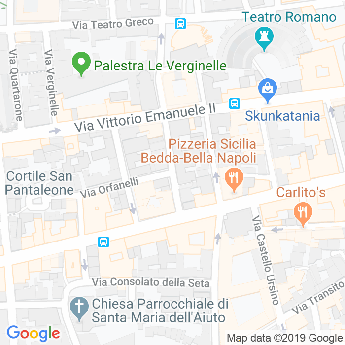 CAP di Via Pozzo Canale a Catania