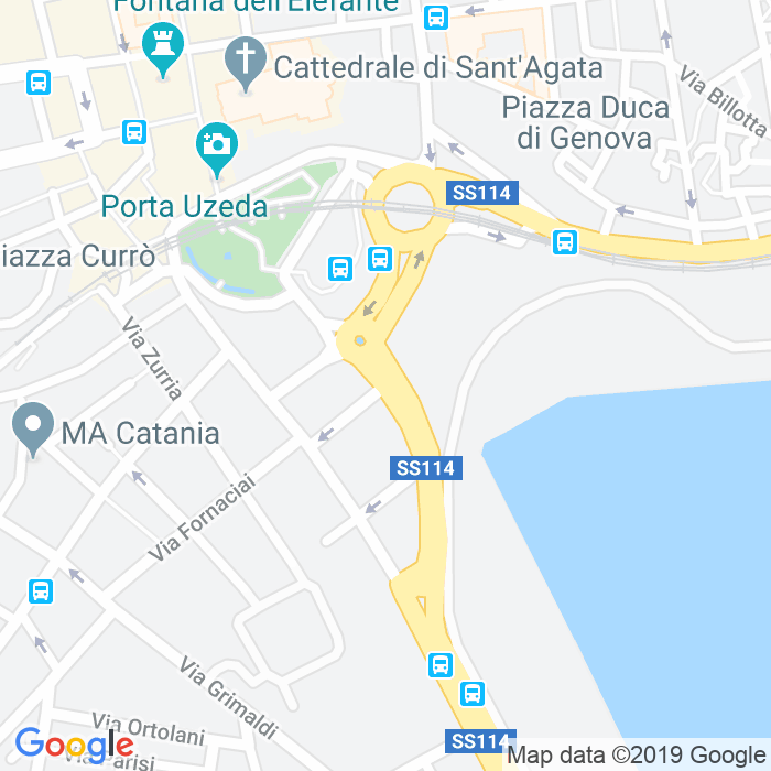 CAP di Via Rizzotti a Catania