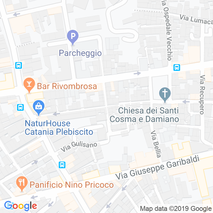 CAP di Via San Damiano a Catania