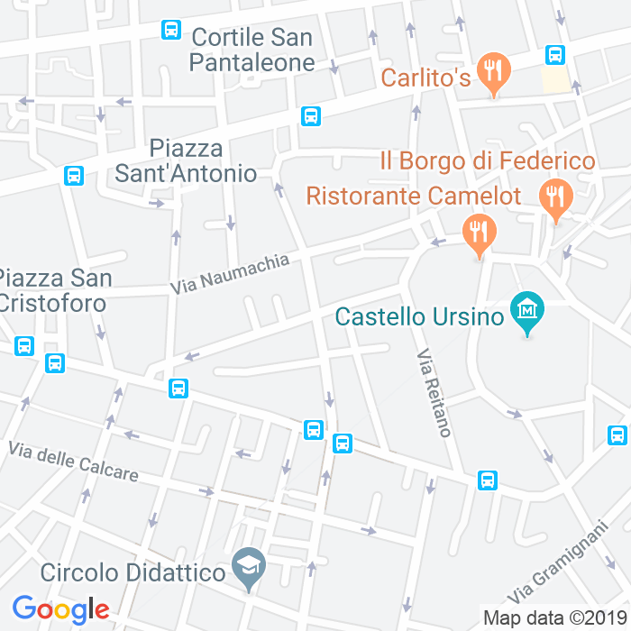 CAP di Via Santa Maria Dell'Aiuto a Catania