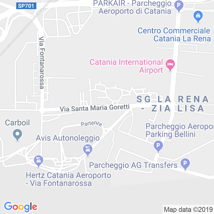 CAP di Via Santa Maria Goretti a Catania