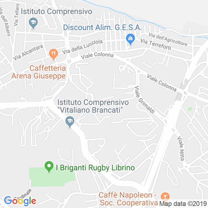 CAP di Viale Grimaldi a Catania