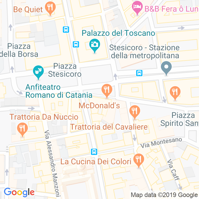 CAP di Cortile Del Beccaccino a Catania