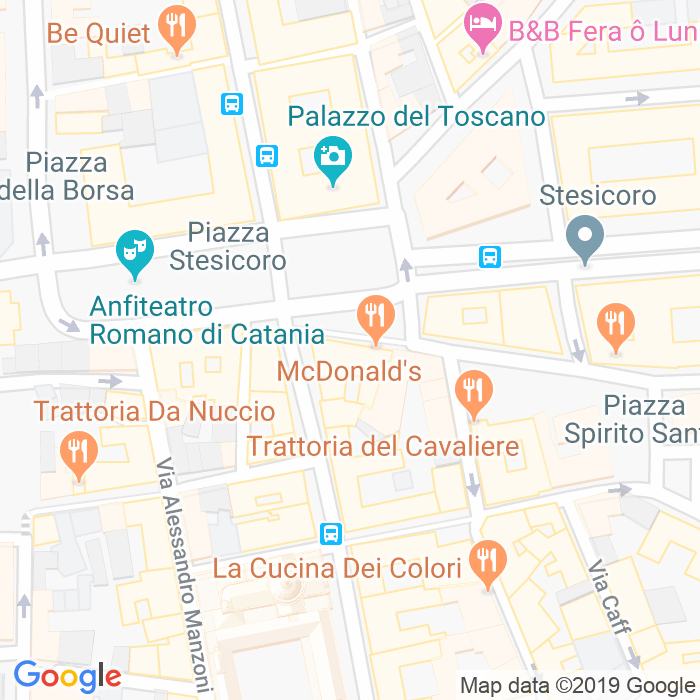 CAP di Cortile Dell Arcobaleno a Catania