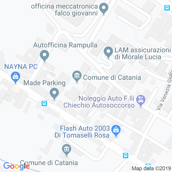 CAP di Largo Basilicata a Catania