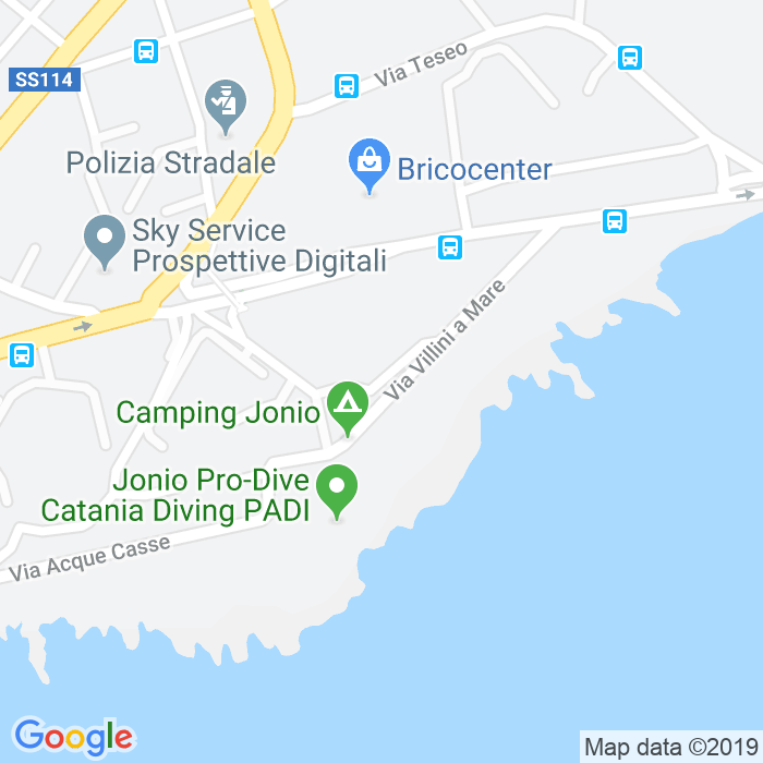CAP di Largo Don Giuseppe Diana a Catania