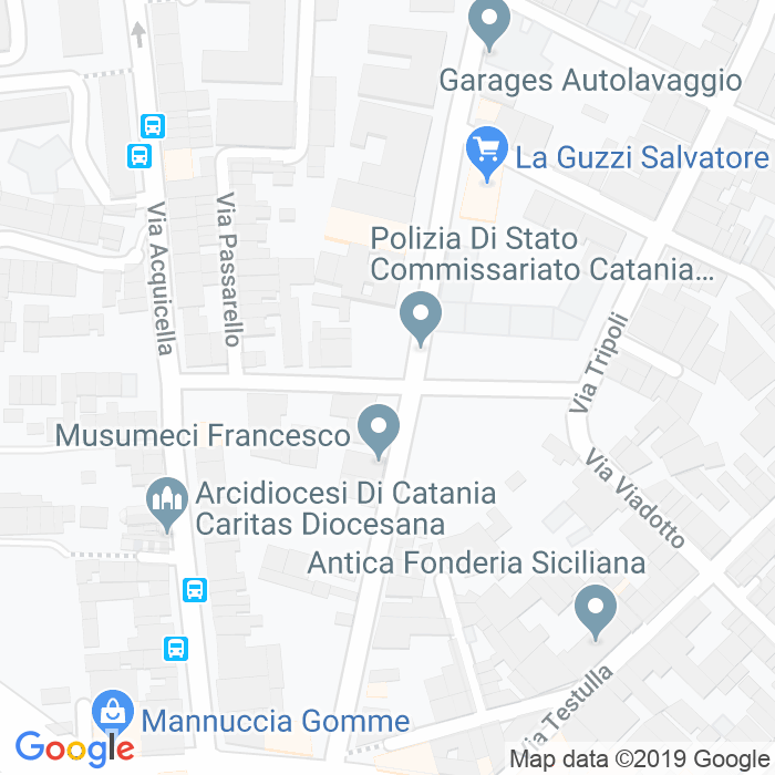 CAP di Via Abate Antonino a Catania