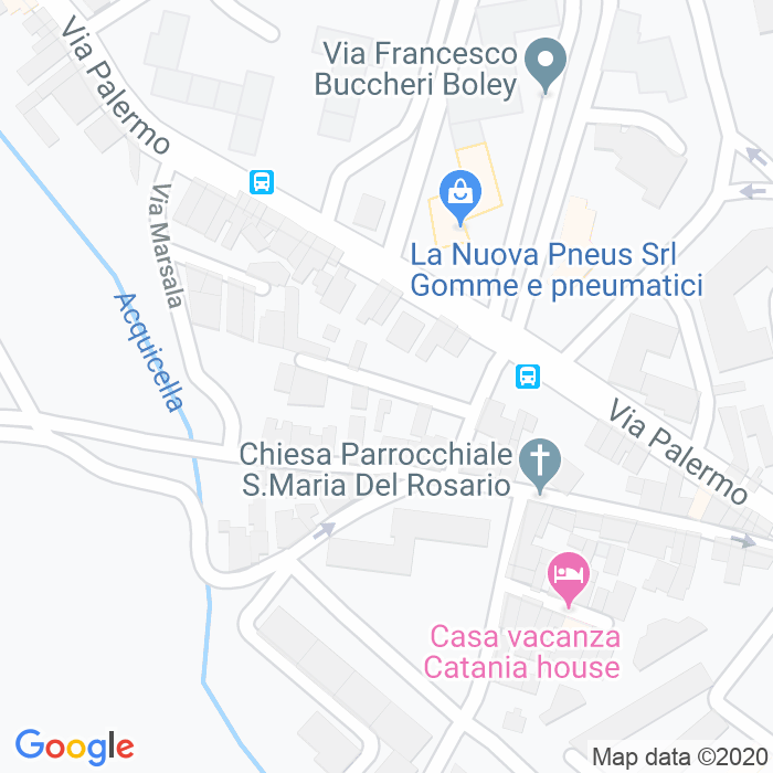 CAP di Via Amedeo Avogadro a Catania