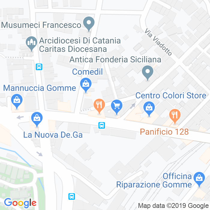 CAP di Via Diagonale a Catania