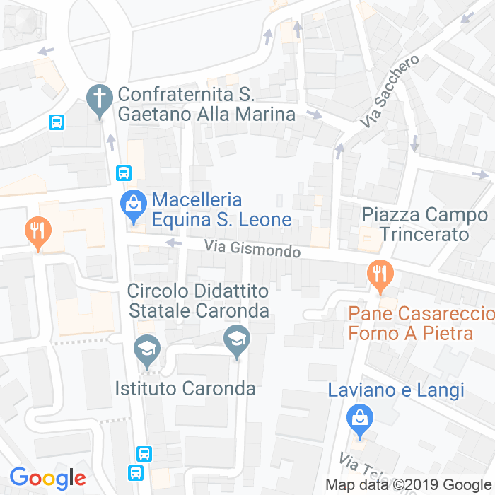 CAP di Via Gismondo a Catania
