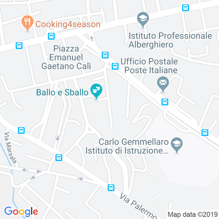 CAP di Via Martiri Di Cefalonia a Catania