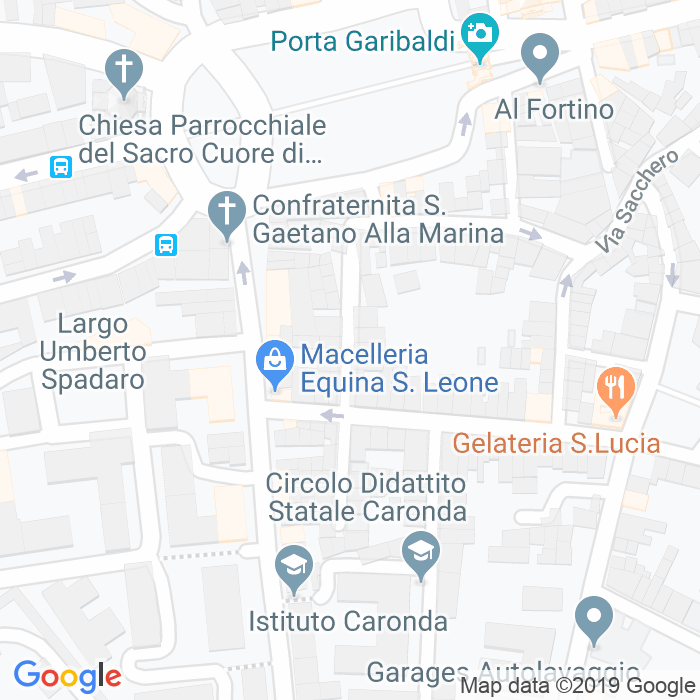 CAP di Via Pescitello a Catania