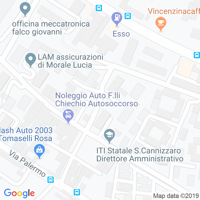 CAP di Via Venezia Giulia a Catania