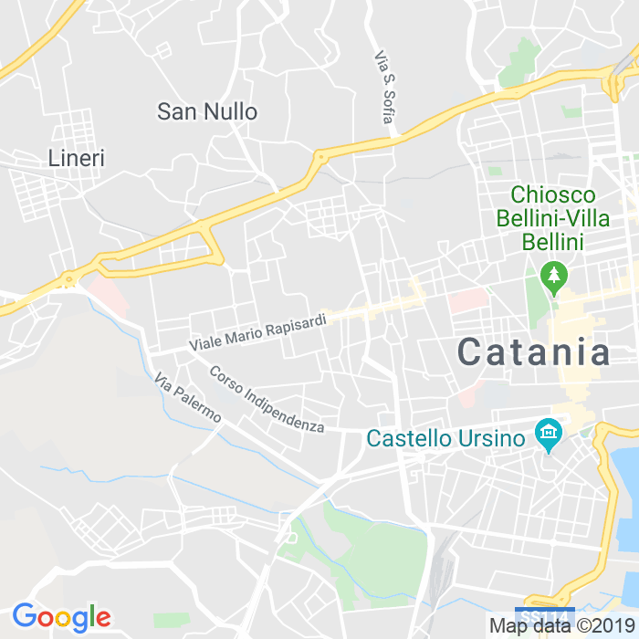 CAP di Viale Mario Rapisardi a Catania