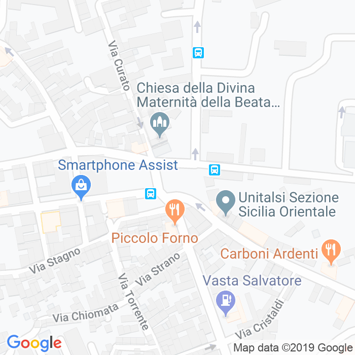 CAP di Piazza Bonadies a Catania