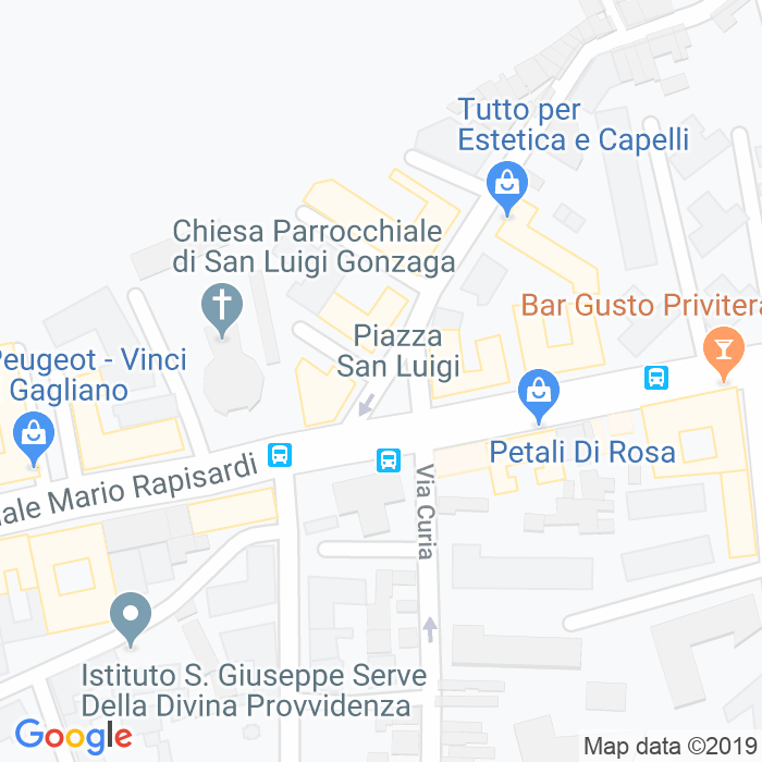 CAP di Piazza San Luigi a Catania