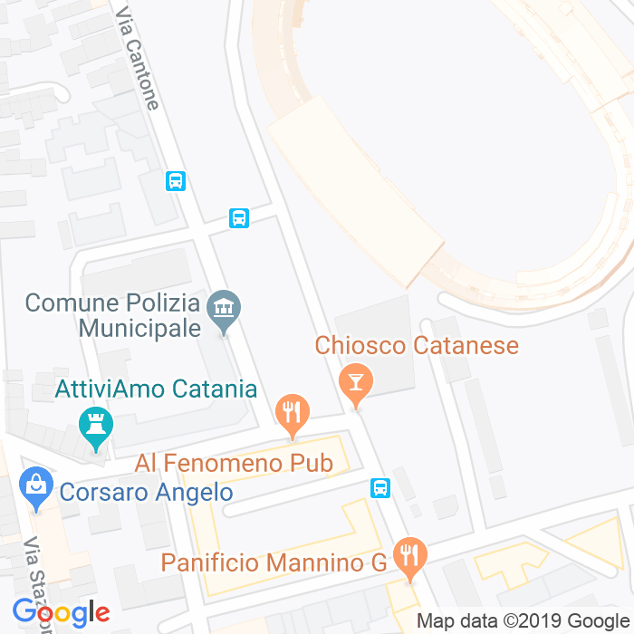 CAP di Piazza Vincenzo Spedini a Catania