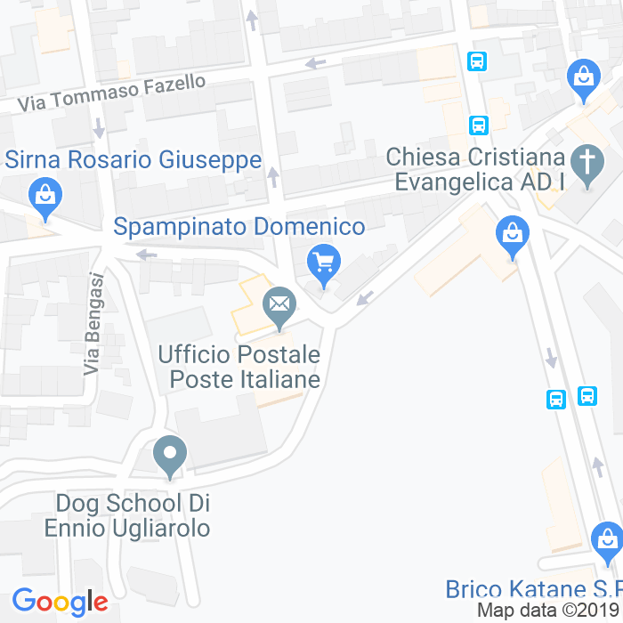 CAP di Via Benedetto D'Agata a Catania