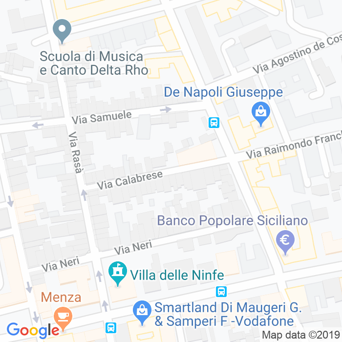 CAP di Via Calabrese a Catania