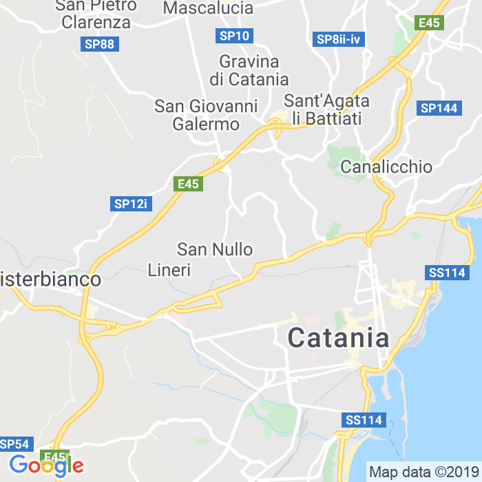 CAP di Via Dell Altana a Catania