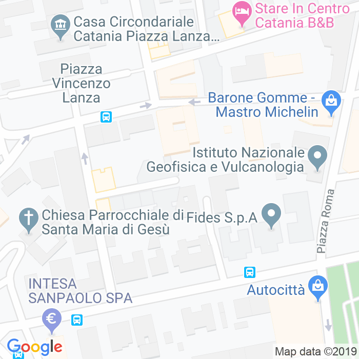 CAP di Via Gaetano Sanfilippo a Catania