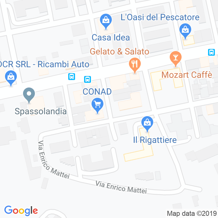 CAP di Via Michele Cantone a Catania