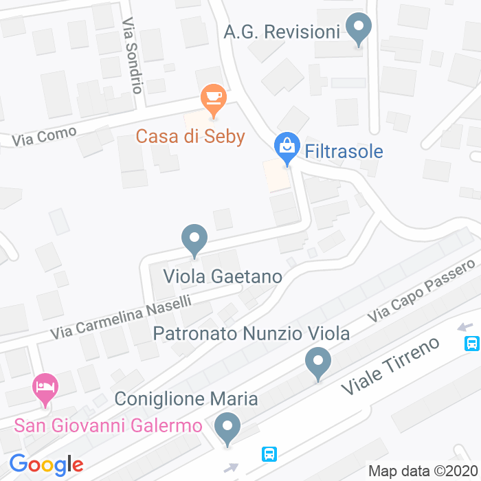 CAP di Via Peloritani a Catania