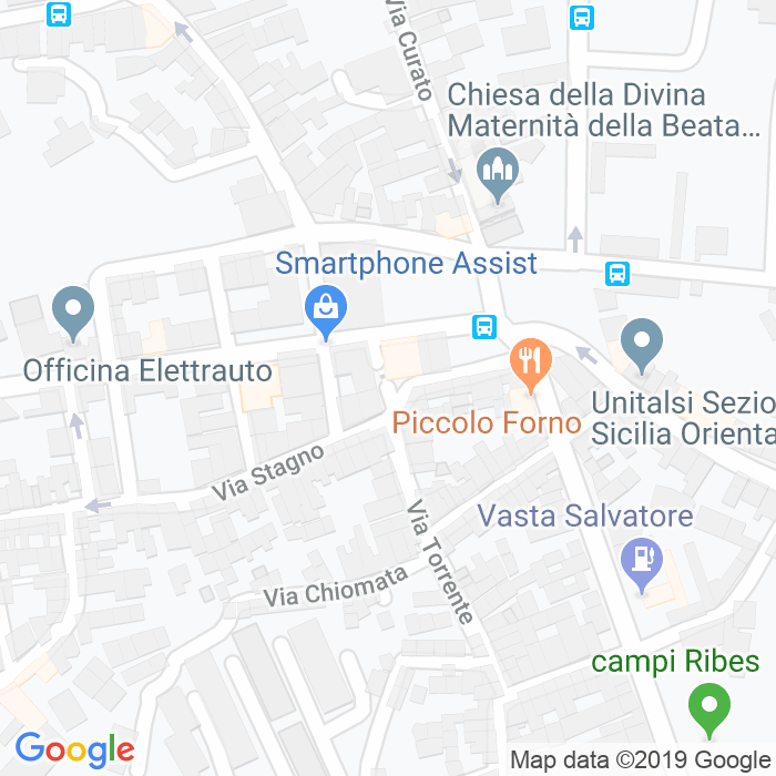 CAP di Via Scala a Catania